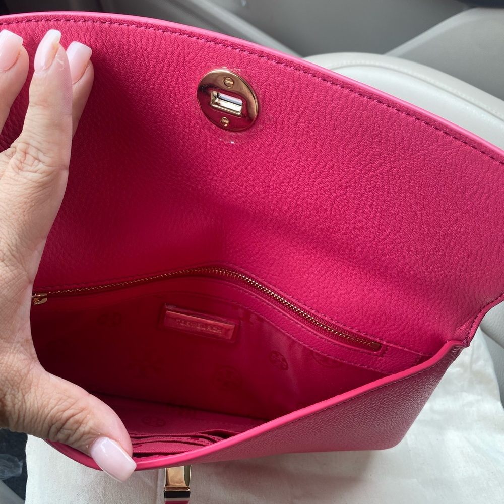 Pink Tory Burch Clutch - Picture 3 of 5